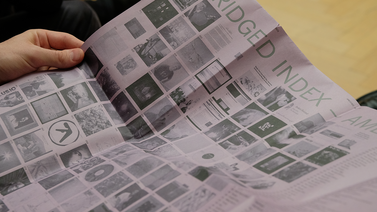 printed exhibition manifesto and program