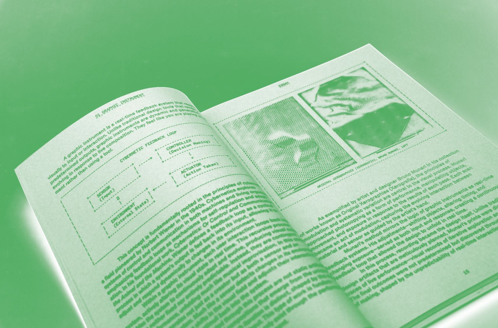 Instrument book spread